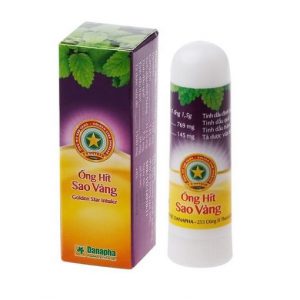 Ống Hít Thông Mũi SAO VÀNG